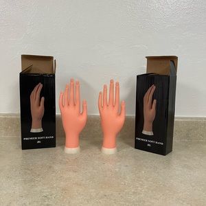 Mannequin hand for nail technicians. Brand new. Never been used.